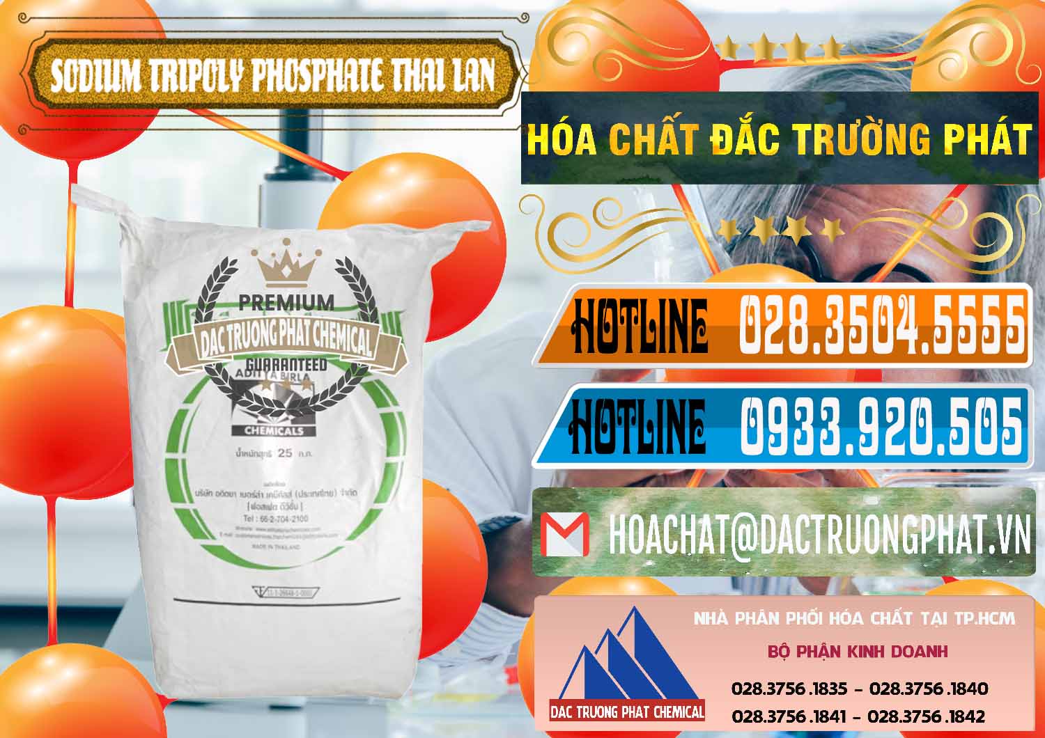 Công ty bán ( cung cấp ) Sodium Tripoly Phosphate - STPP Aditya Birla Grasim Thái Lan Thailand - 0421 - Nơi chuyên cung cấp - bán hóa chất tại TP.HCM - stmp.net