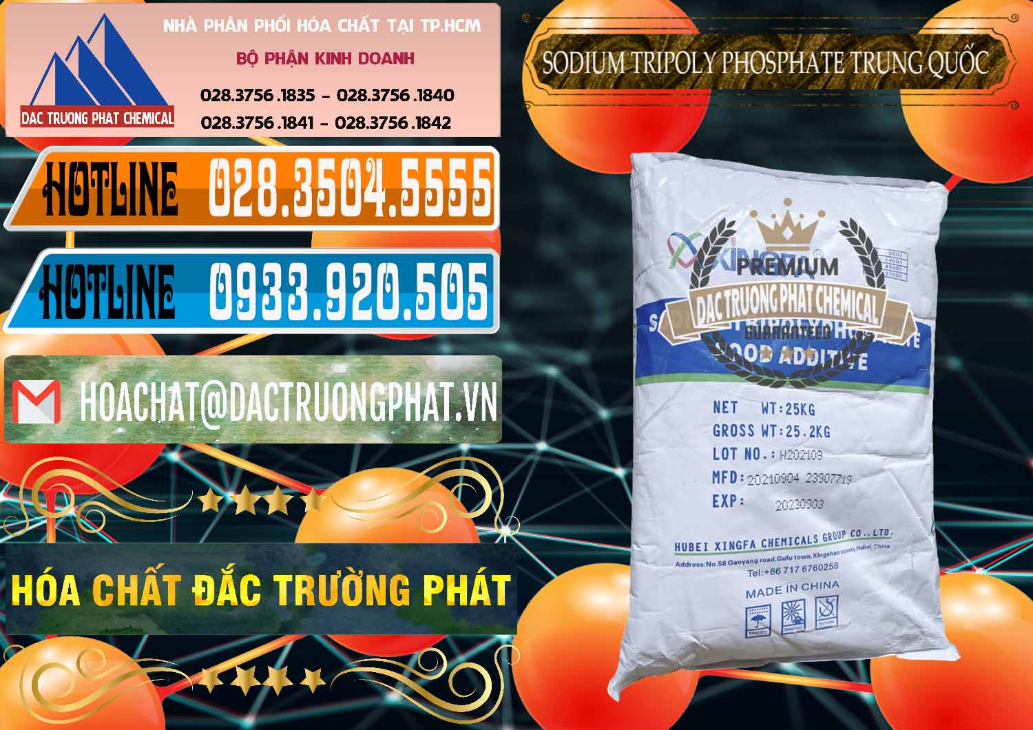 Cty chuyên cung ứng & bán Sodium Tripoly Phosphate - STPP 96% Xingfa Trung Quốc China - 0433 - Công ty chuyên phân phối và cung ứng hóa chất tại TP.HCM - stmp.net