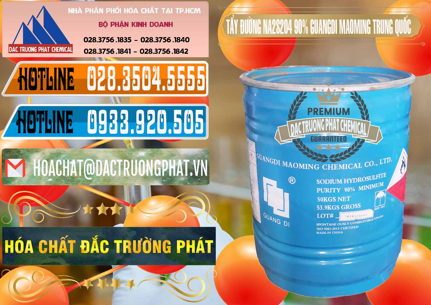Chuyên bán - phân phối Tẩy Đường - NA2S2O4 Guangdi Maoming Trung Quốc China - 0160 - Cty kinh doanh _ phân phối hóa chất tại TP.HCM - stmp.net