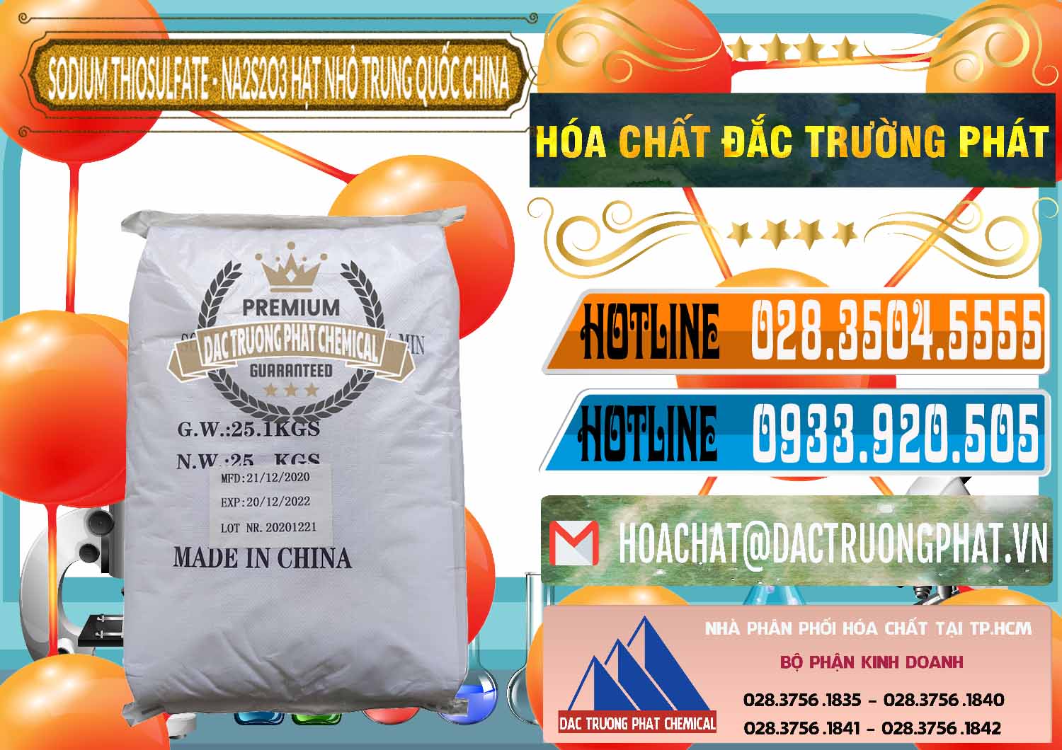 Đơn vị chuyên bán - cung cấp Sodium Thiosulfate - NA2S2O3 Hạt Nhỏ Trung Quốc China - 0204 - Nơi phân phối và cung cấp hóa chất tại TP.HCM - stmp.net