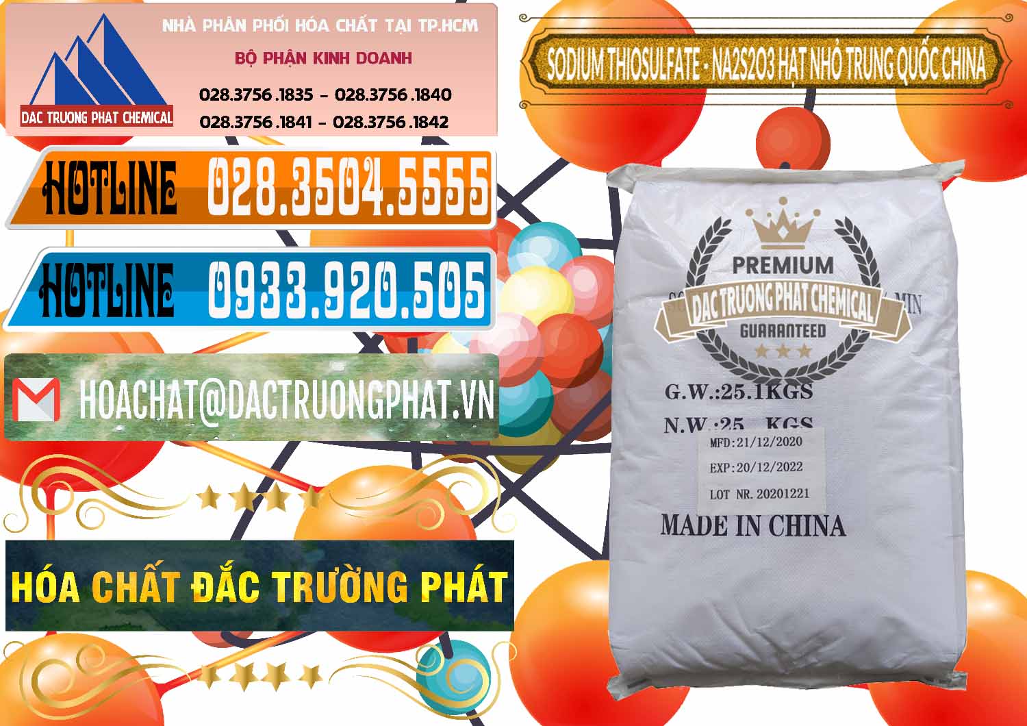 Công ty bán và cung cấp Sodium Thiosulfate - NA2S2O3 Hạt Nhỏ Trung Quốc China - 0204 - Chuyên cung ứng & phân phối hóa chất tại TP.HCM - stmp.net