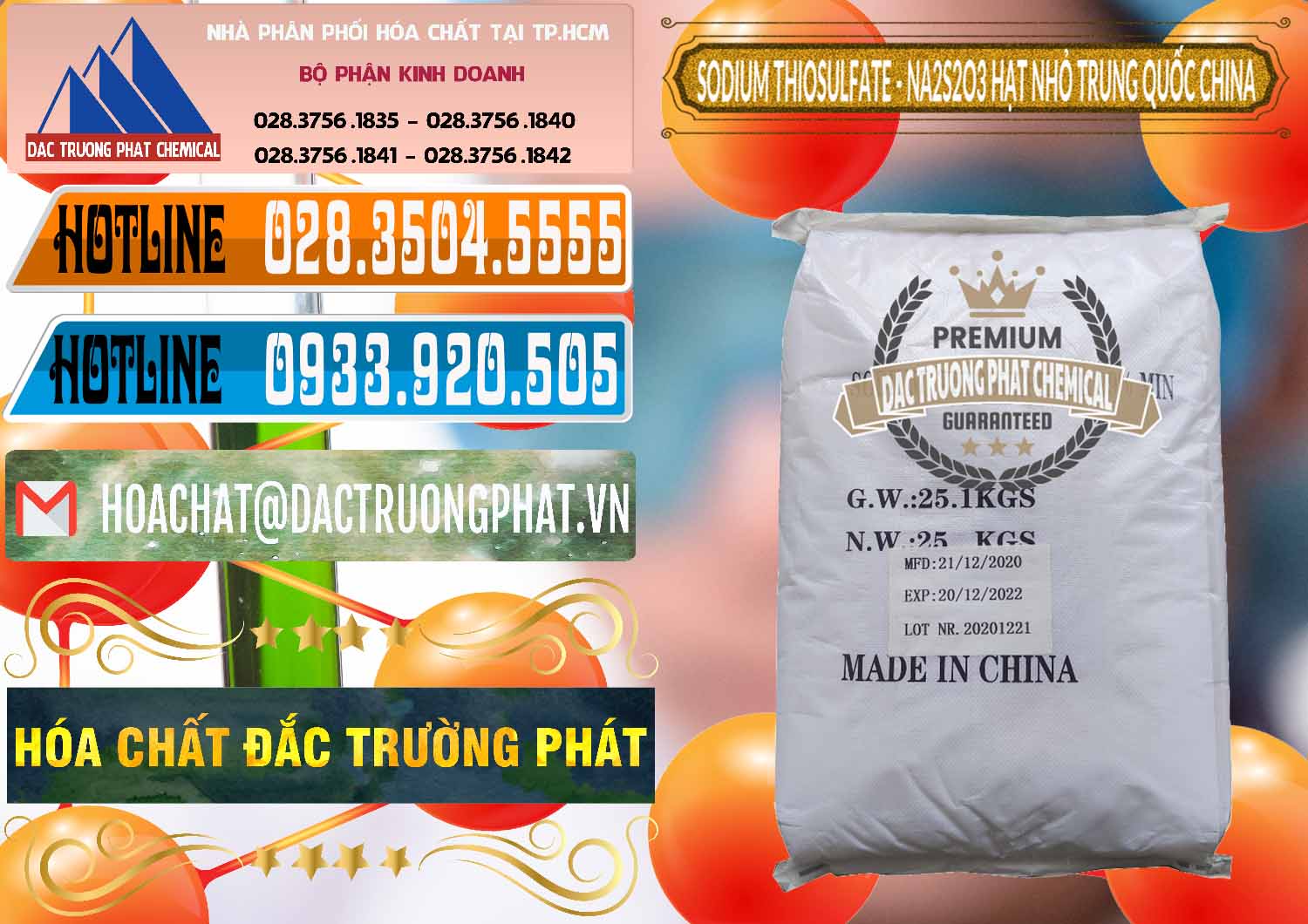 Công ty chuyên phân phối & bán Sodium Thiosulfate - NA2S2O3 Hạt Nhỏ Trung Quốc China - 0204 - Nơi chuyên kinh doanh & phân phối hóa chất tại TP.HCM - stmp.net