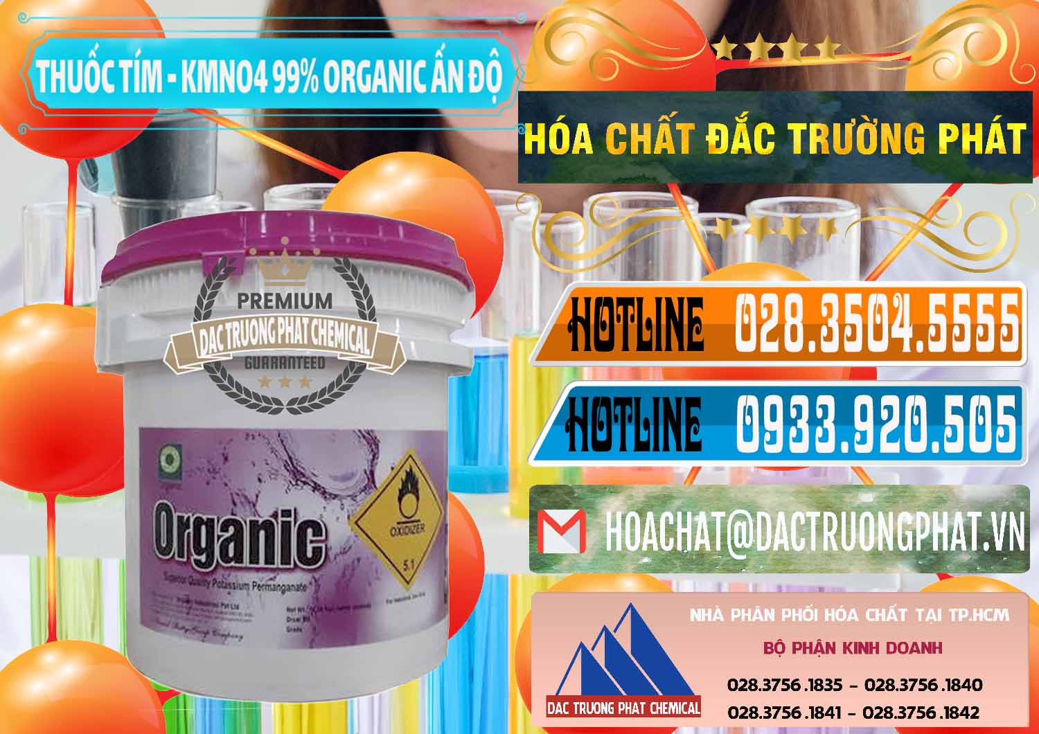 Nơi chuyên cung cấp ( bán ) Thuốc Tím - KMNO4 99% Organic Ấn Độ India - 0216 - Công ty cung cấp ( phân phối ) hóa chất tại TP.HCM - stmp.net