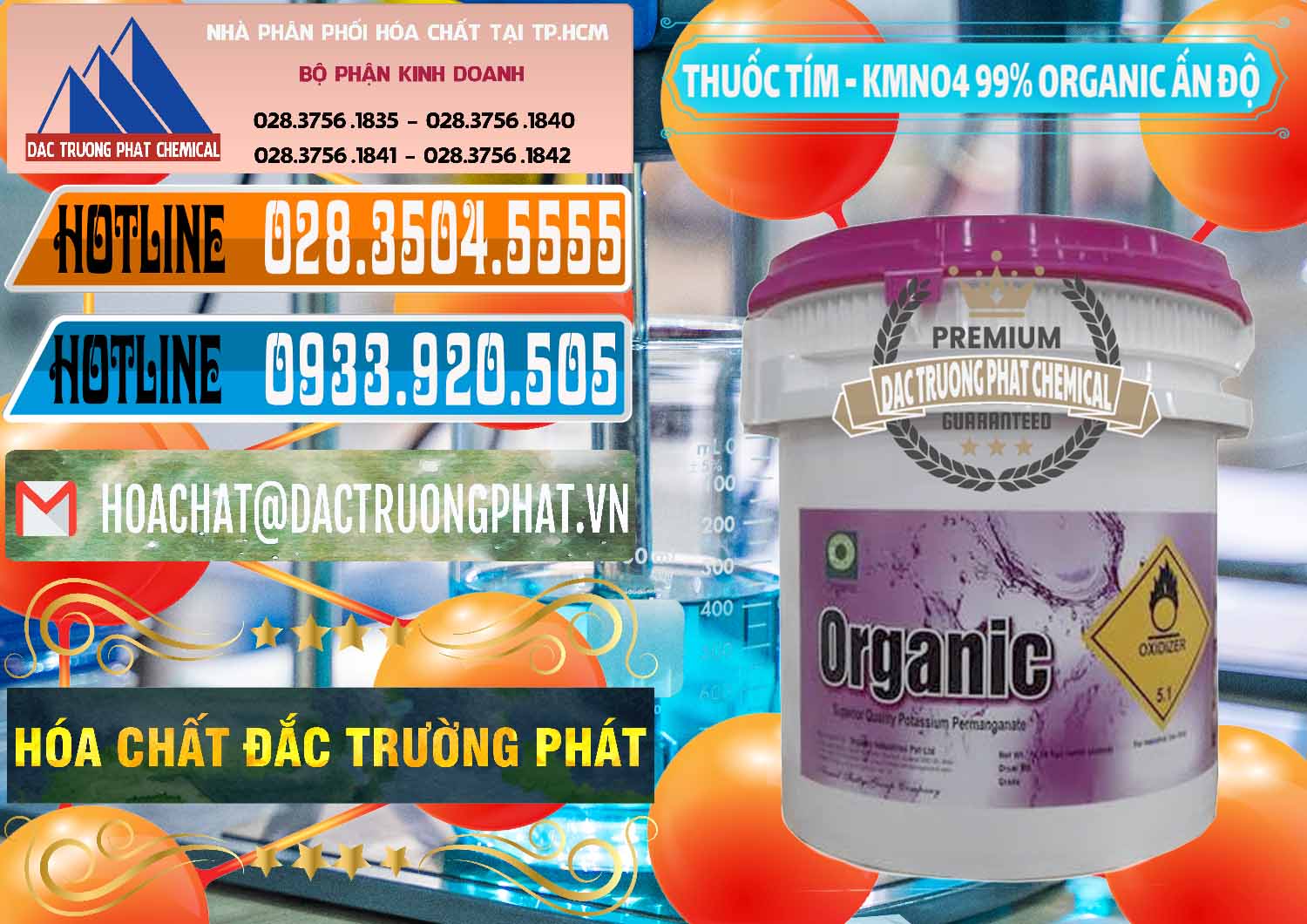 Đơn vị chuyên nhập khẩu _ bán Thuốc Tím - KMNO4 99% Organic Ấn Độ India - 0216 - Cty cung cấp - nhập khẩu hóa chất tại TP.HCM - stmp.net