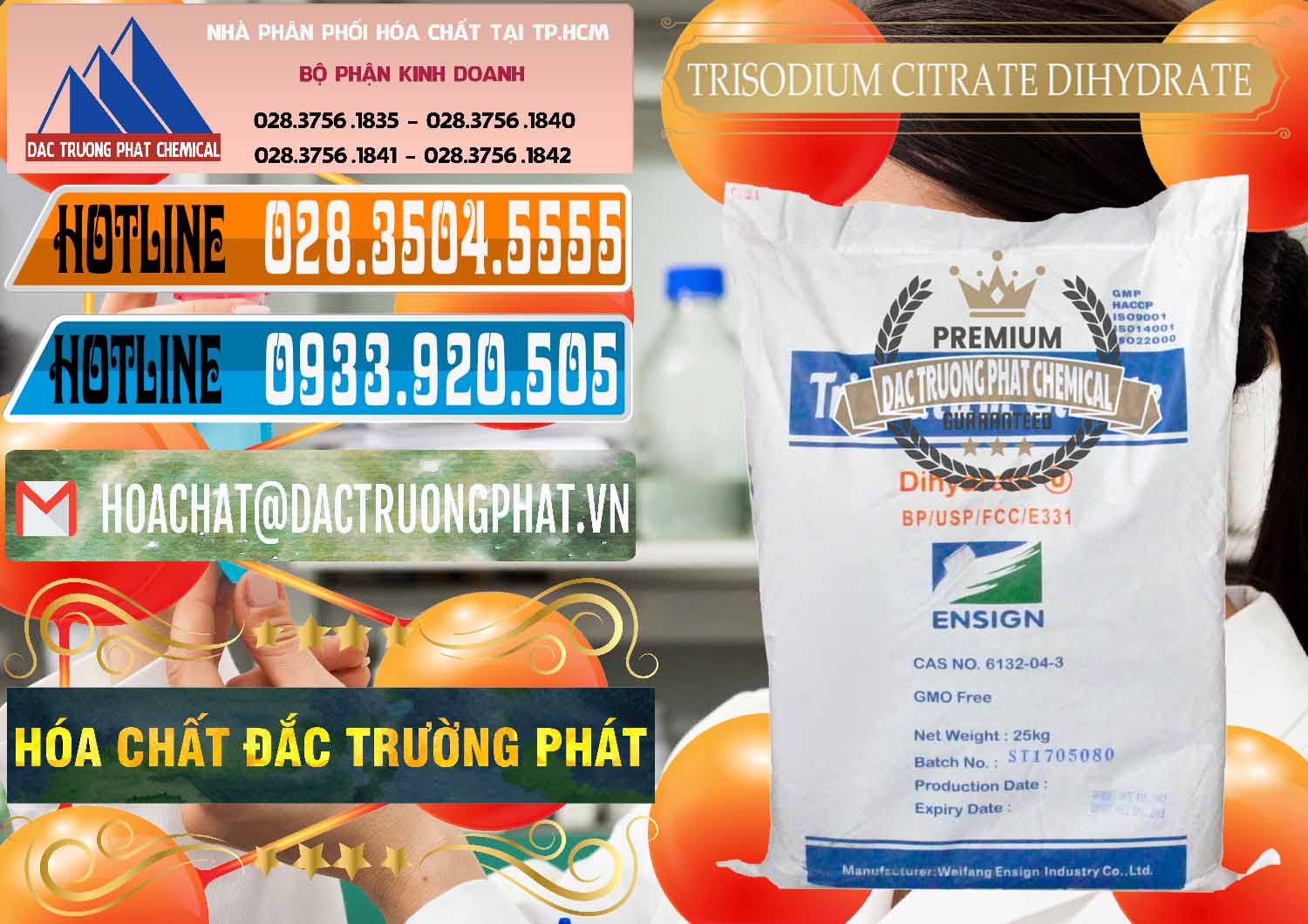 Nơi kinh doanh & bán Trisodium Citrate Dihydrate - Na3C6H5O7 Weifang Trung Quốc China - 0324 - Nơi phân phối - kinh doanh hóa chất tại TP.HCM - stmp.net