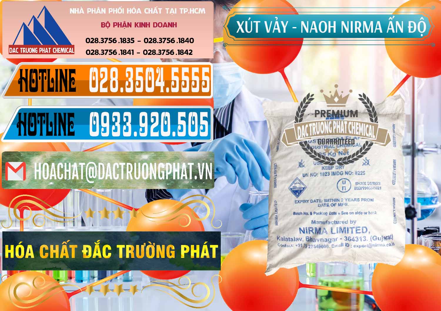 Cung ứng và bán Xút Vảy - NaOH Vảy Nirma Ấn Độ India - 0371 - Cty cung cấp và kinh doanh hóa chất tại TP.HCM - stmp.net