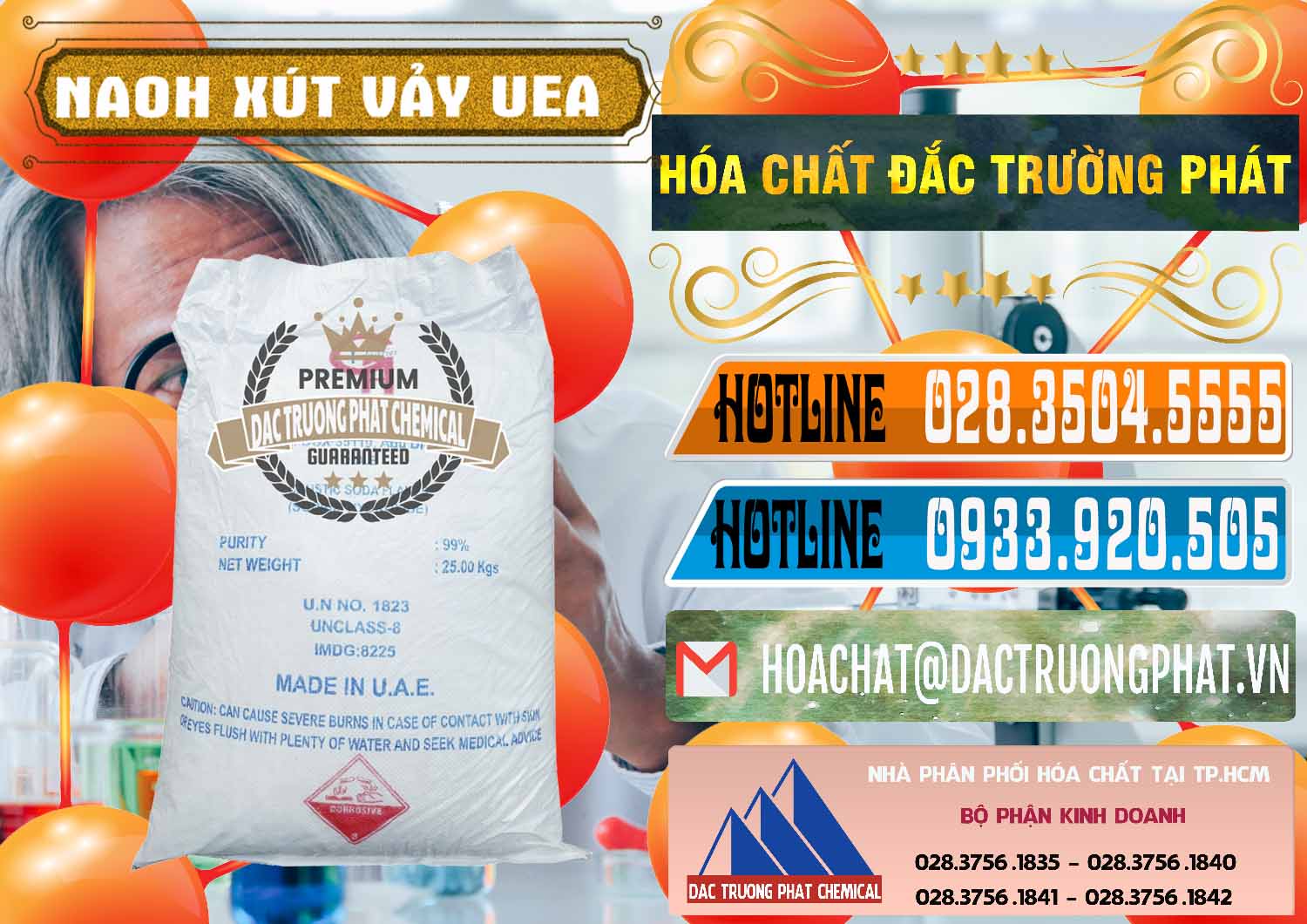 Nhà cung cấp ( bán ) Xút Vảy - NaOH Vảy UAE Iran - 0432 - Đơn vị chuyên cung cấp - nhập khẩu hóa chất tại TP.HCM - stmp.net