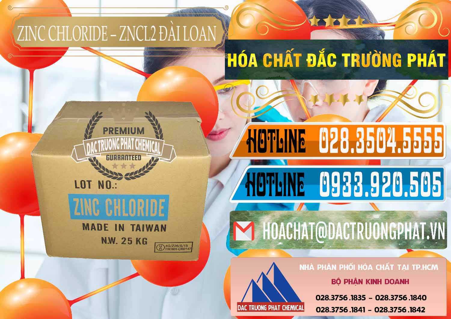 Nơi cung cấp & bán Zinc Chloride - ZNCL2 96% Đài Loan Taiwan - 0178 - Đơn vị phân phối và bán hóa chất tại TP.HCM - stmp.net