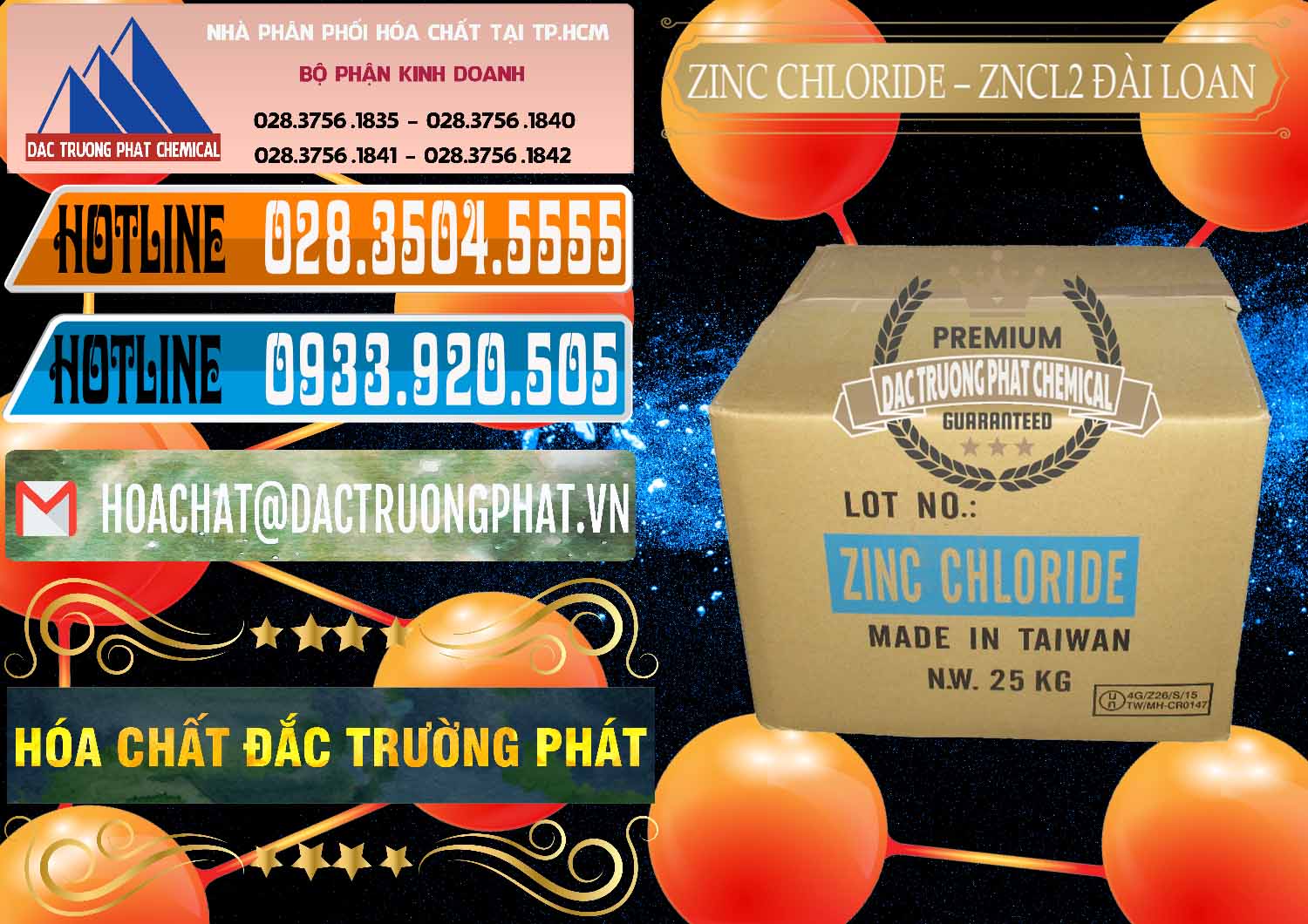 Đơn vị bán _ cung cấp Zinc Chloride - ZNCL2 96% Đài Loan Taiwan - 0178 - Nơi chuyên phân phối & kinh doanh hóa chất tại TP.HCM - stmp.net