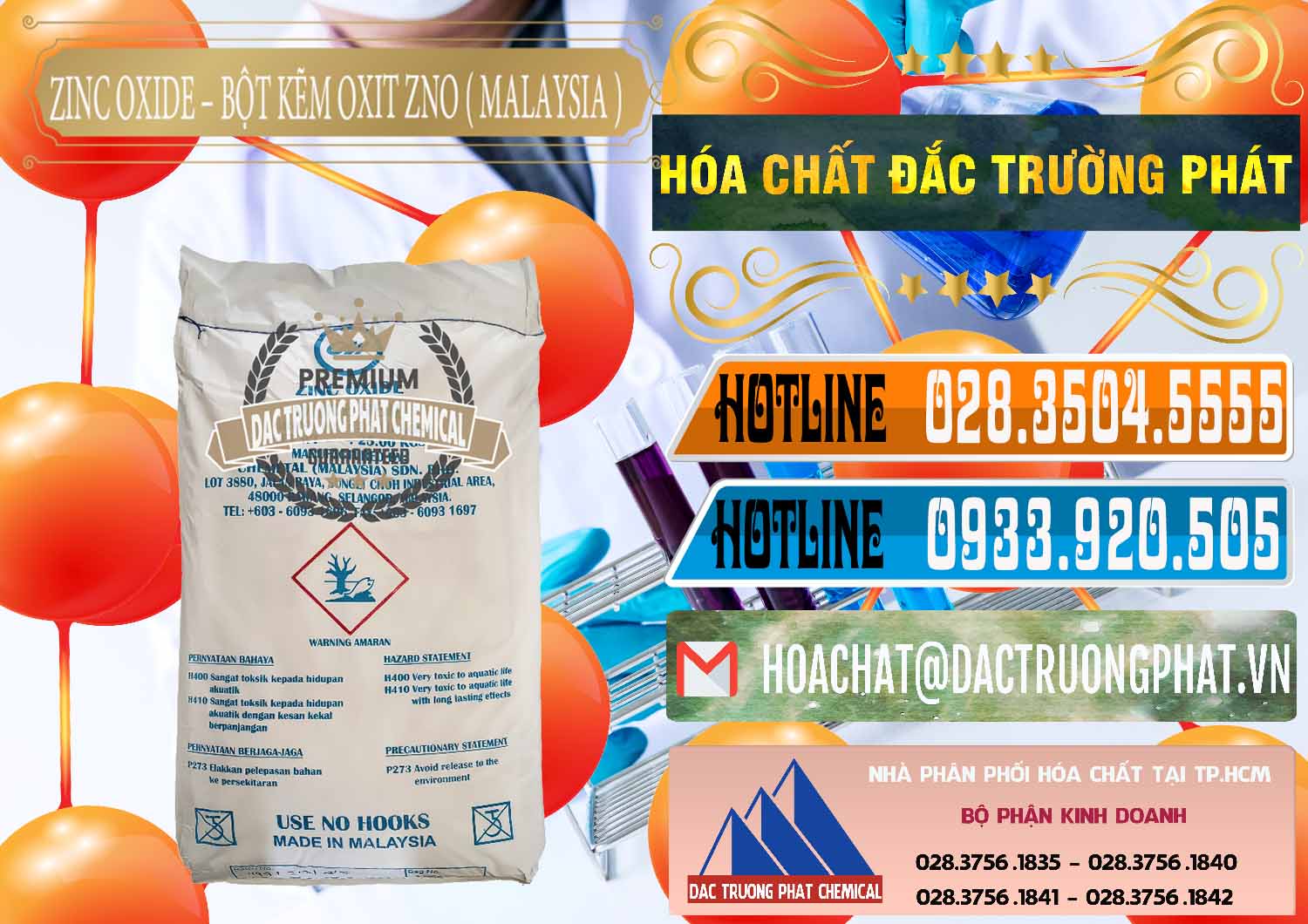 Cung ứng - bán Zinc Oxide - Bột Kẽm Oxit ZNO Malaysia - 0179 - Cung cấp & kinh doanh hóa chất tại TP.HCM - stmp.net