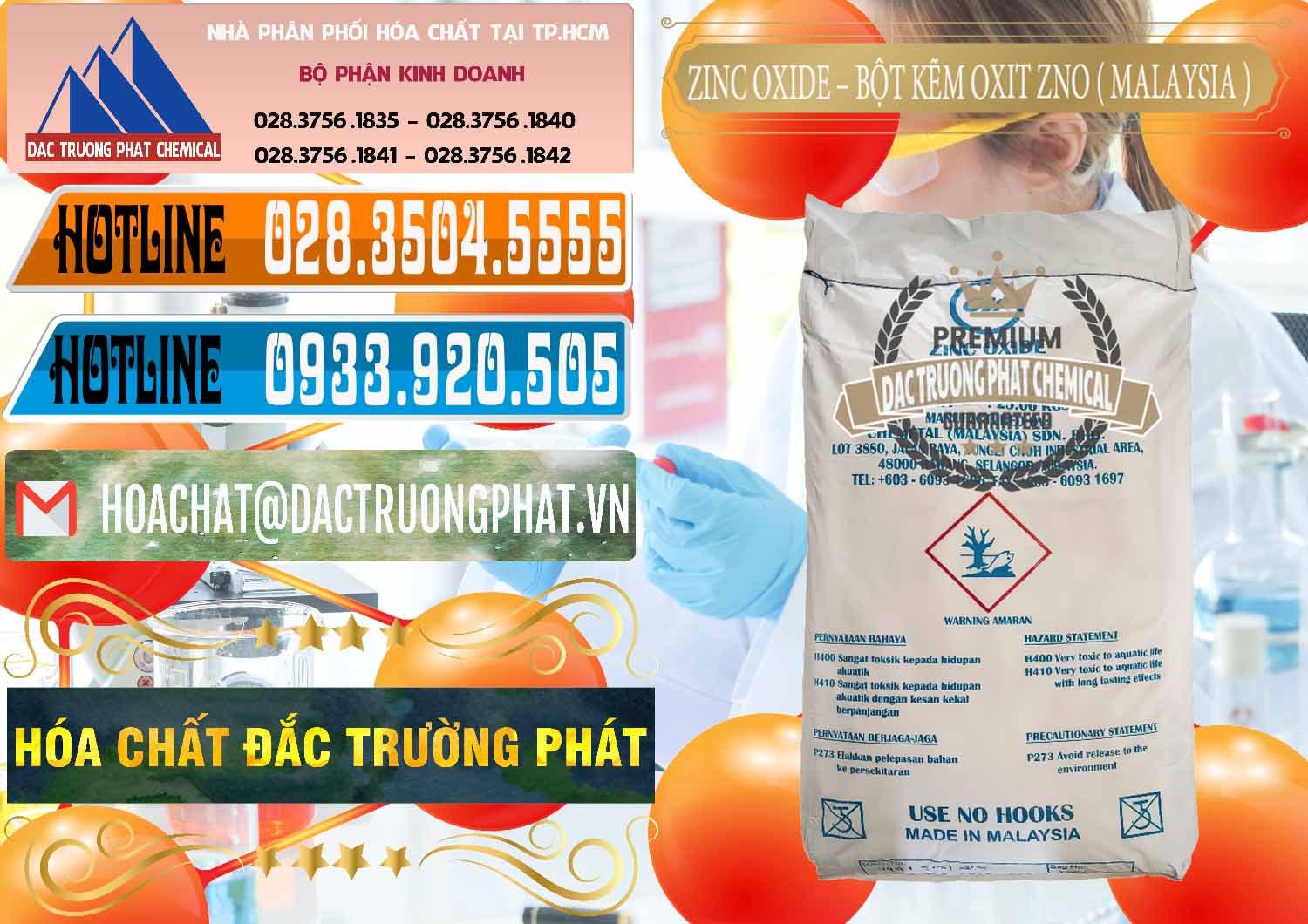 Chuyên bán _ cung ứng Zinc Oxide - Bột Kẽm Oxit ZNO Malaysia - 0179 - Nhà cung cấp và nhập khẩu hóa chất tại TP.HCM - stmp.net