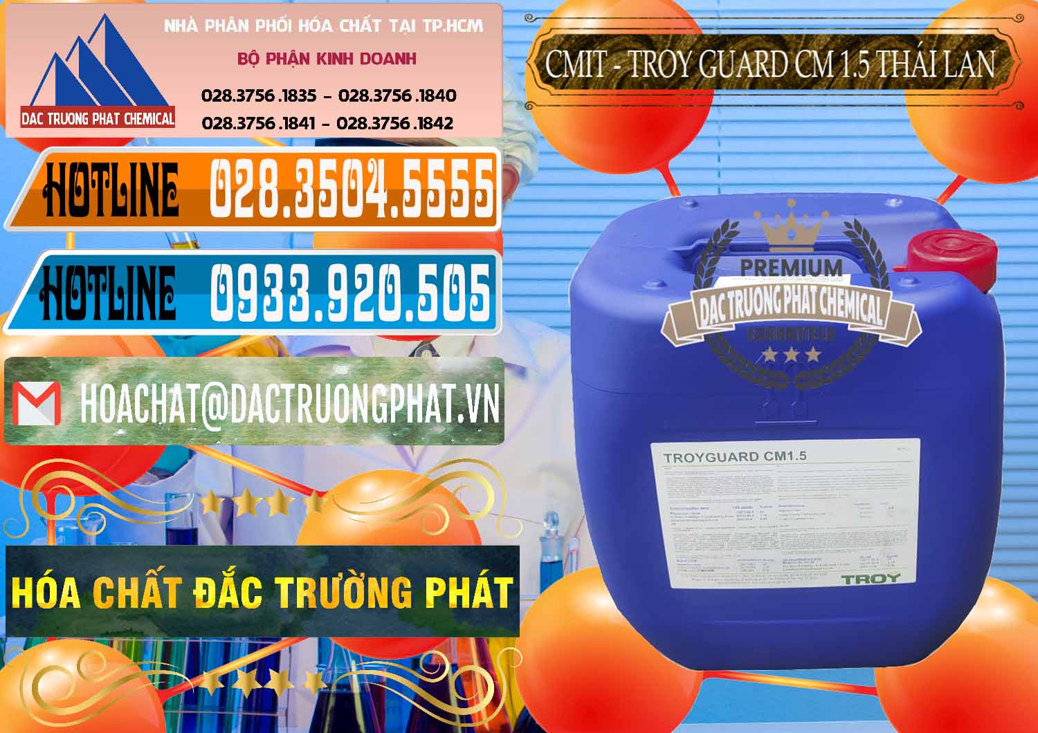 Nơi chuyên bán - cung ứng Chất Bảo Quản CMIT Thái Lan Thailand - 0326 - Đơn vị chuyên cung ứng & phân phối hóa chất tại TP.HCM - stmp.net
