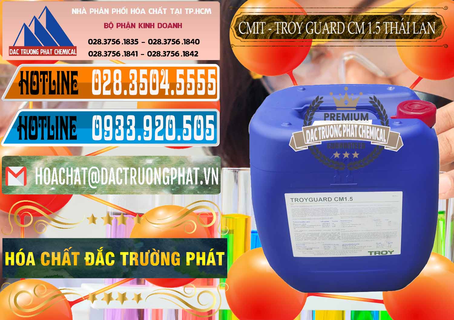 Cty chuyên cung cấp & bán Chất Bảo Quản CMIT Thái Lan Thailand - 0326 - Nơi bán & cung cấp hóa chất tại TP.HCM - stmp.net
